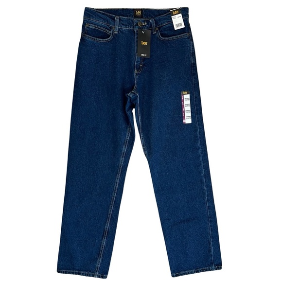 NWT Lee Loose Fit Straight Leg Men’s Jeans 30x32 Blue Denim Cotton - Picture 3 of 16